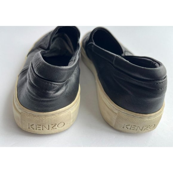 KENZO Black Tiger Embroidered Slip On Flats, Size 8 (US) 38 (EU) - Picture 5 of 11